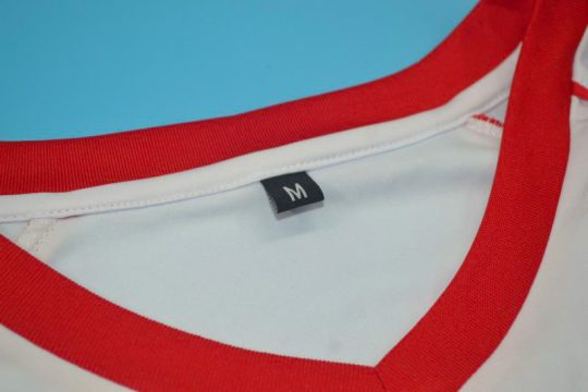 Shirt Collar Front, River Plate 1986 Home Short-Sleeve