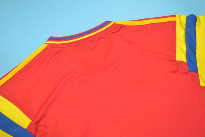 Shirt Collar Back, Colombia 1990 Away Short-Sleeve Kit