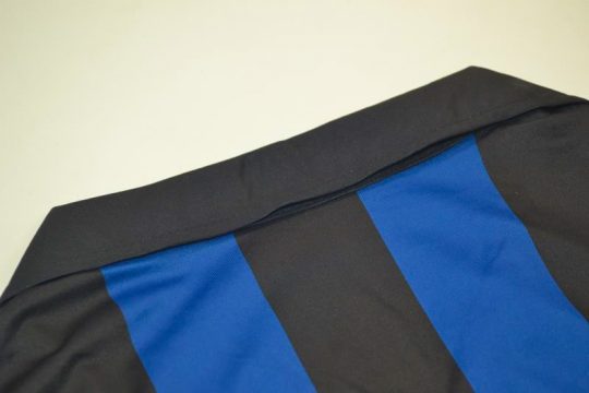 Shirt Collar Back, Inter Milan 1998-1999 Home Long-Sleeve