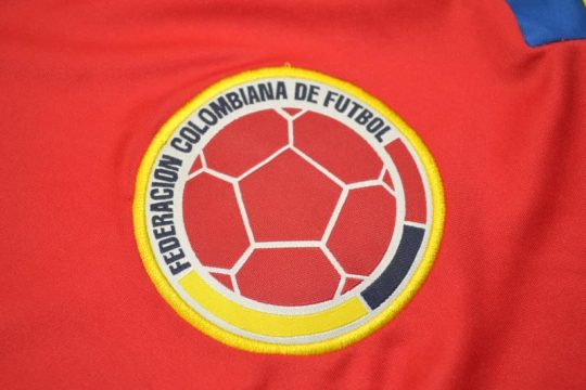Shirt Colombia Emblem, Colombia 1990 Away Short-Sleeve Kit