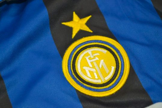 Shirt Inter Milan Emblem, Inter Milan 1998-1999 Home Long-Sleeve