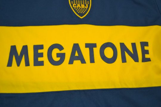 Shirt Megatone Imprint, Boca Juniors 2007 Home Short-Sleeve