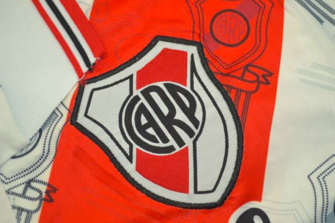 Shirt River Plate Emblem, River Plate 1996-1997
