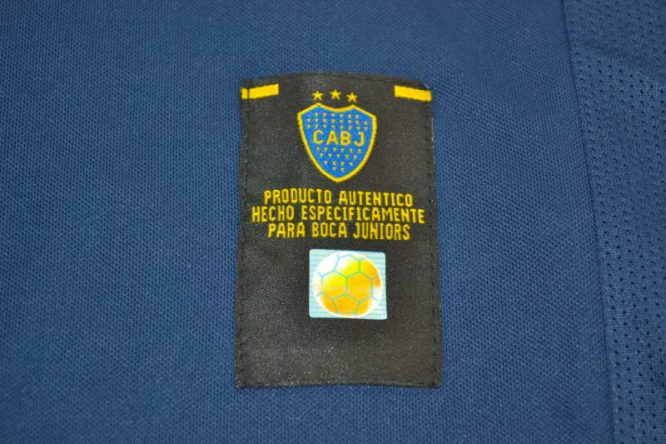 Shirt Boca Juniors Mini-Patch, Boca Juniors 2007 Home Short-Sleeve