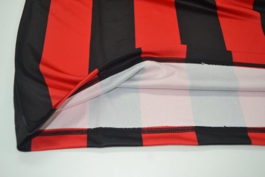 Shirt Details, AC Milan 1990-91 With Intercontinental Cup Logo Short-Sleeve Kit