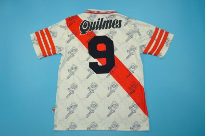 #9 Back Nameset, River Plate 1996-1997
