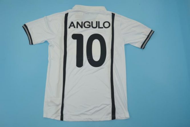 Angulo Nameset, Valencia 2000-2001 Home Short-Sleeve Kit UCL Final