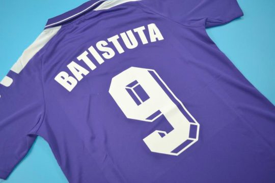 Batistuta Nameset, Fiorentina 1998-1999 Short-Sleeve