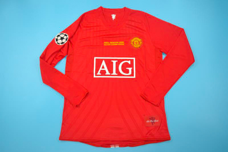 manchester united long sleeve shirt