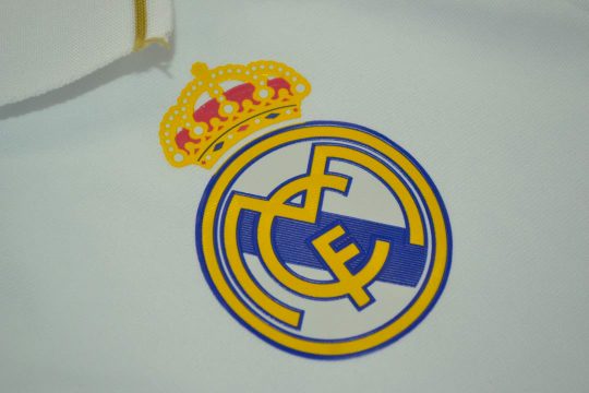 Shirt Real Madrid Emblem, Real Madrid 2011-2012 Home Long-Sleeve