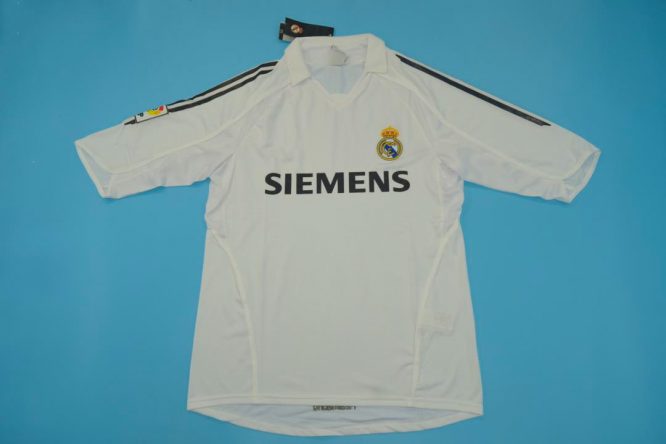 Shirt Front, Real Madrid 2005-2006 Home Short-Sleeve
