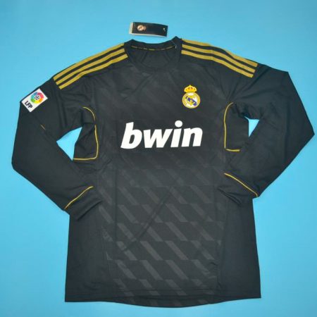 Shirt Front, Real Madrid 2011-2012 Away Long-Sleeve