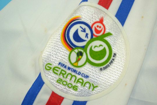 Shirt Germany 2006 World Cup Patch, France 2006 Away World Cup Final