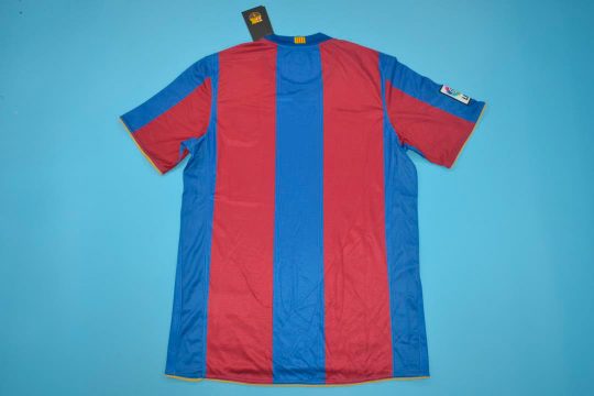 Shirt Back Blank, Barcelona 2007-2008 Short-Sleeve