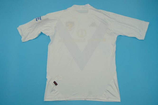 Shirt Back Blank, Brescia 2003-2004 Away Baggio Retirement Short-Sleeve