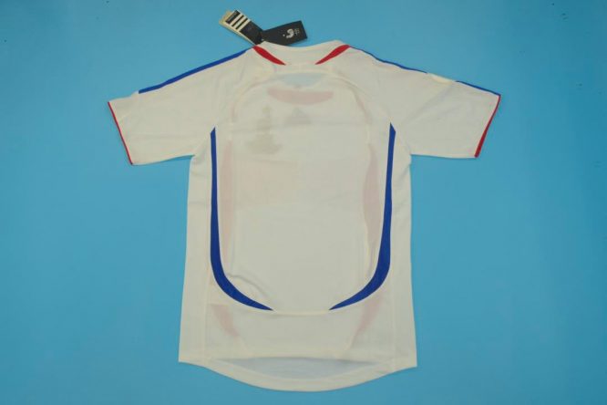 Shirt Back Blank, France 2006 Away World Cup Final