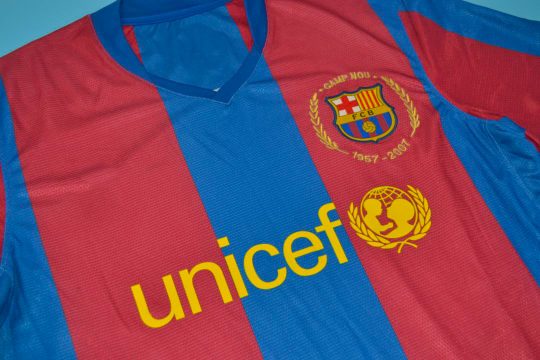 Shirt Front Alternate, Barcelona 2007-2008 Short-Sleeve