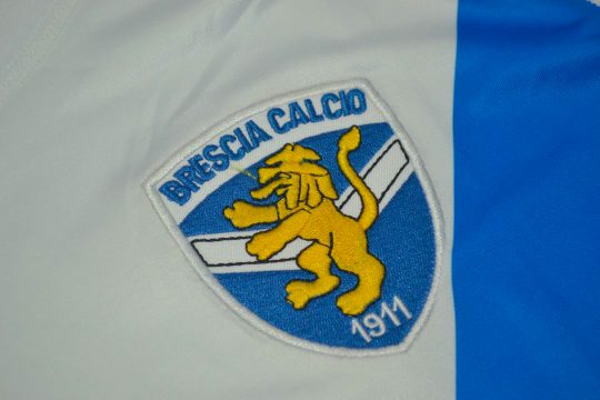 Shirt Brescia Emblem, Brescia 2003-2004 Away Baggio Retirement Short-Sleeve