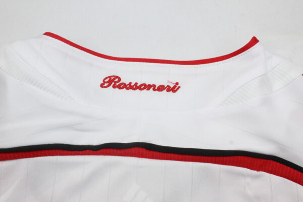 Shirt Collar Back, AC Milan 2006-2007 Away Short-Sleeve Jersey