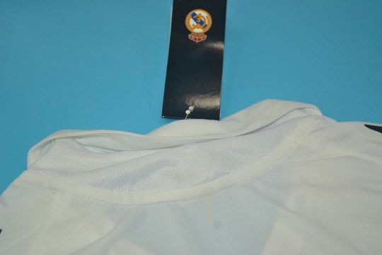 Shirt Collar Back, Real Madrid 2005-2006 Home Short-Sleeve