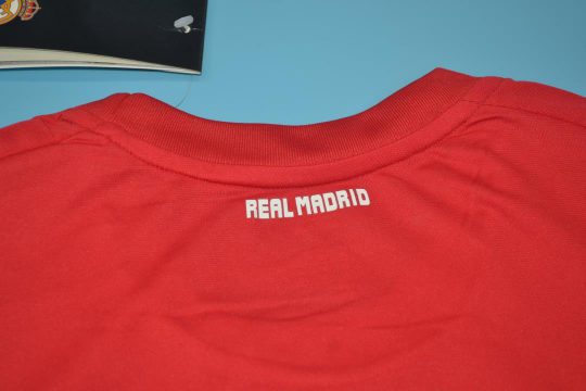 Shirt Collar Back, Real Madrid 2011-2012 Third Short-Sleeve