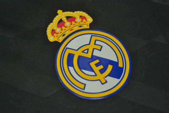 Shirt Real Madrid Emblem, Real Madrid 2011-2012 Away Long-Sleeve