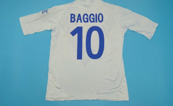 Baggio Nameset, Brescia 2003-2004 Away Baggio Retirement Short-Sleeve