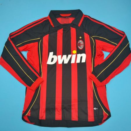 Shirt Front, AC Milan 2006-2007 Long-Sleeve