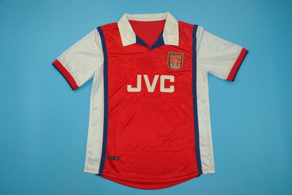 Arsenal 1998-1999 Home Short-Sleeve 
