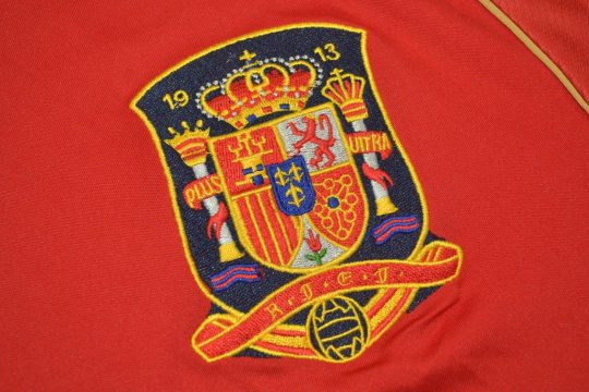 Jersey Spain Emblem, Spain Euro 2008 Home Short-Sleeve