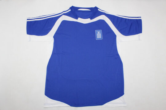 Shirt Front Blank, Greece 2004 European Championships Home Jersey