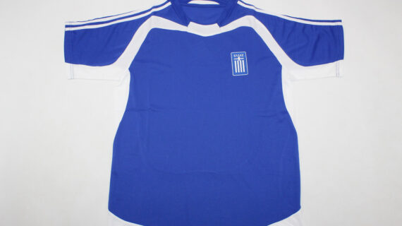 Shirt Front Blank, Greece 2004 European Championships Home Jersey