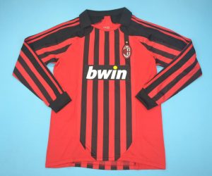 Shirt Front, AC Milan 2007-2008 Long-Sleeve