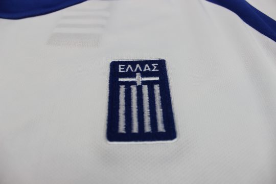 SShirt Greece Emblem, Greece 2004 European Championships Away
