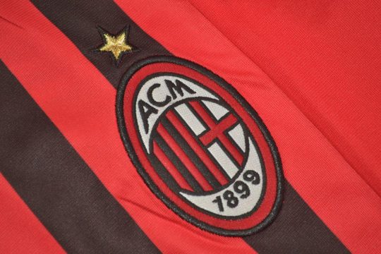 Shirt AC Milan Emblem, AC Milan 2007-2008 Long-Sleeve