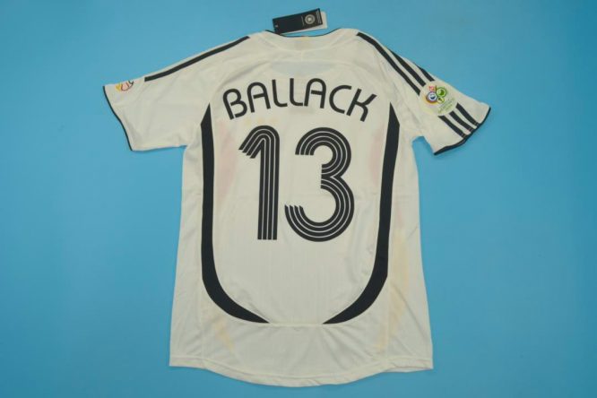 Ballack Nameset, Germany 2006 Home Short-Sleeve
