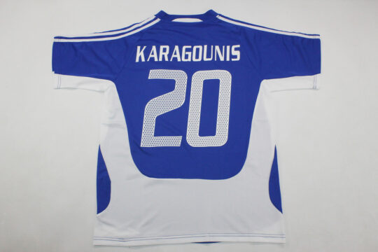 Karagounis Nameset, Greece 2004 European Championships Home Jersey