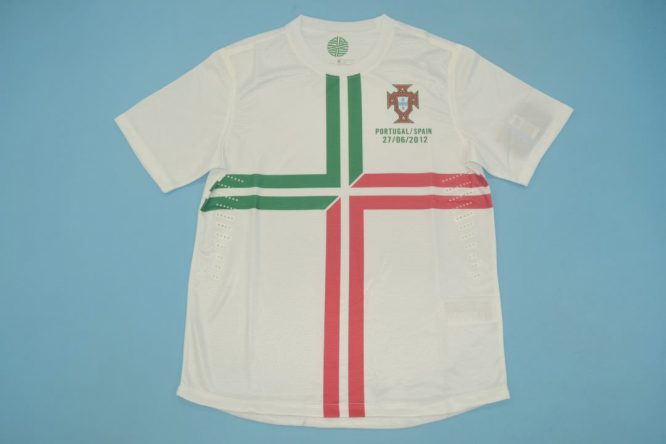Shirt Front, Portugal 2012 Away Short-Sleeve