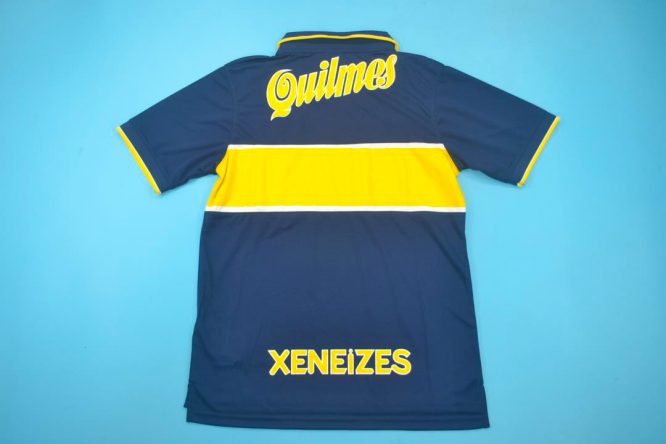 Shirt Back Blank, Boca Juniors 1996-1997 Home Short-Sleeve