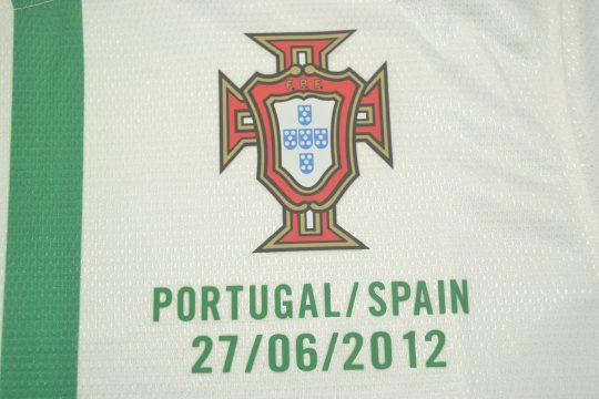 Shirt Portugal Emblem, Portugal 2012 Away Short-Sleeve