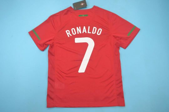Ronaldo Back Nameset, Portugal 2010