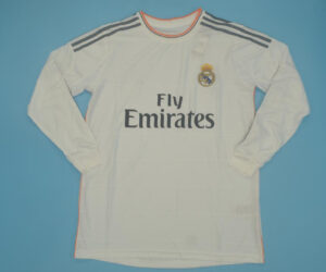 Shirt Front, Real Madrid 2013-2014 Home Long-Sleeve Kit