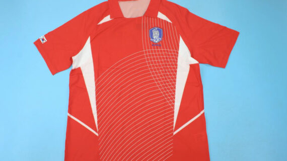 Shirt Front, South Korea 2002 Home Short-Sleeve Jersey