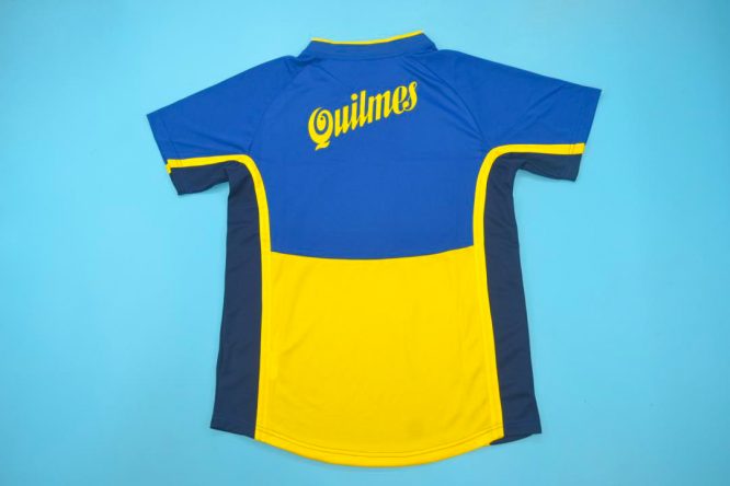 Shirt Back Blank, Boca Juniors 2000-2001 Home Short-Sleeve