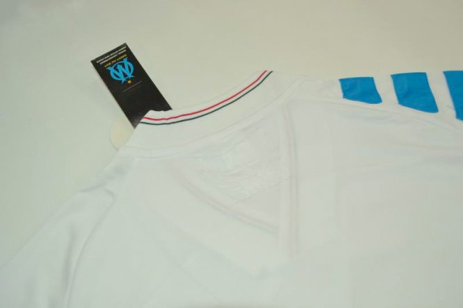 Shirt Collar Back, Olympique Marseille 1993 Short-Sleeve
