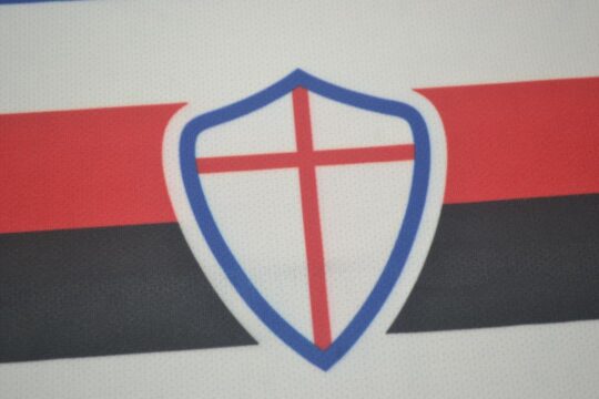 Shirt Logo Front, Sampdoria 1990-1991 Short-Sleeve Jersey