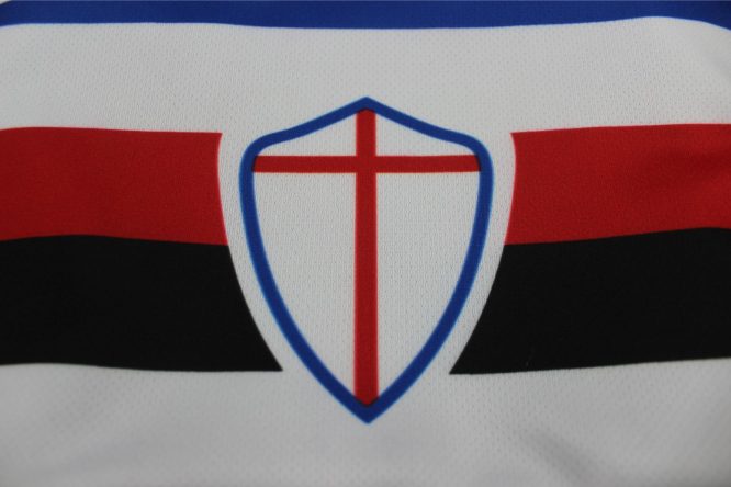 Shirt Sampdoria Mini-Emblem, Sampdoria 1990-1991
