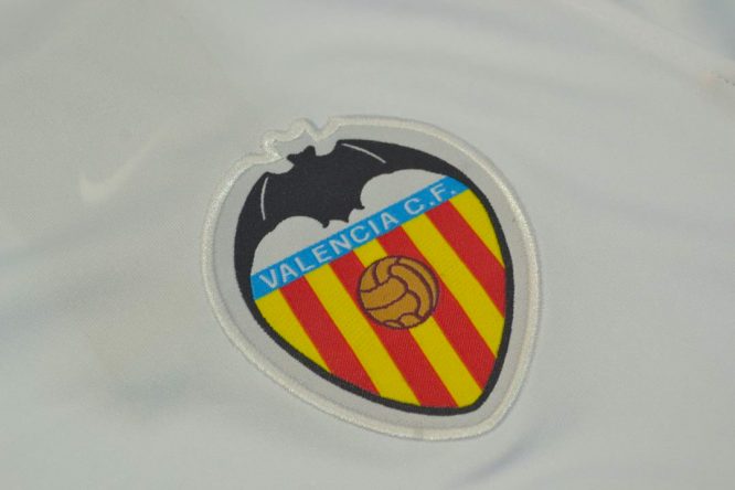 Jersey Valencia Emblem, Valencia 2006-2007 Home Short-Sleeve