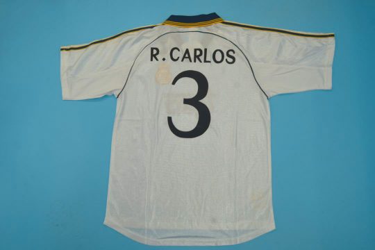 R.Carlos Nameset, Real Madrid 1998-2000 Home