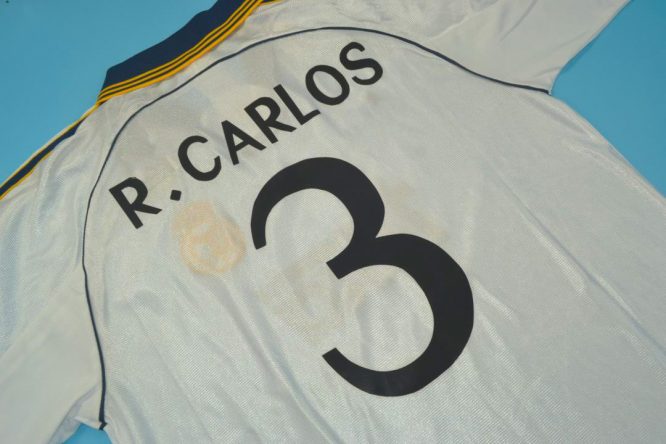 R.Carlos Nameset Alternate, Real Madrid 1998-2000 Home